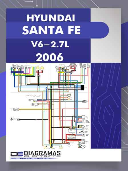Diagramas Eléctricos HYUNDAI SANTA FE V6-2.7L 2006