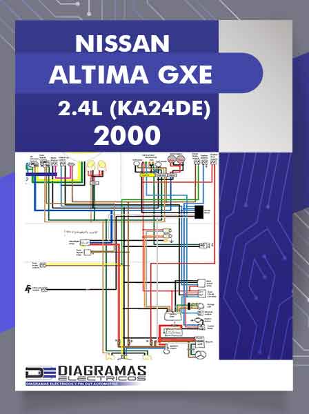 Diagramas Eléctricos NISSAN ALTIMA GXE 2.4L (KA24DE) 2000