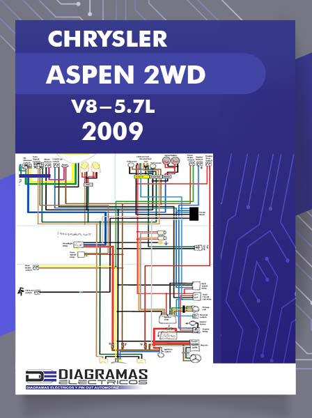 Diagrama Eléctrico CHRYSLER ASPEN 2WD V8-5.7L 2009