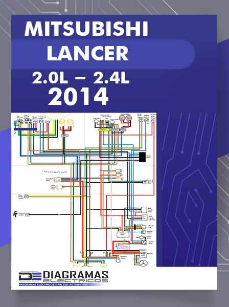 Diagrama Eléctrico MITSUBISHI LANCER 2014 2.0L - 2.4L