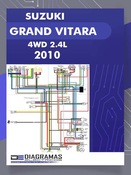 Diagrama Eléctrico SUZUKI GRAND VITARA 4WD 2.4L 2010