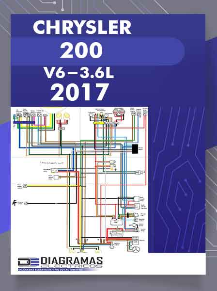 Diagrama Eléctrico CHRYSLER 200 2017 V6-3.6L