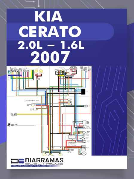 Diagrama Eléctrico KIA CERATO 2007 G 2.0L DOHC - D 1.6L TCI-U