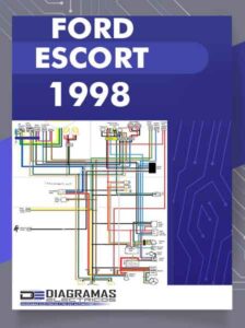 Espejo Retrovisor Eléctrico Para Ford Escort Coupé 1998-2003 - Lado Conductor, Color Negro Texturizado