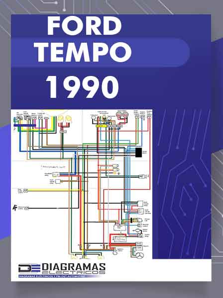 Diagrama Eléctrico FORD TEMPO 1990