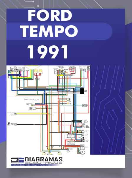 Diagrama Eléctrico FORD TEMPO 1991