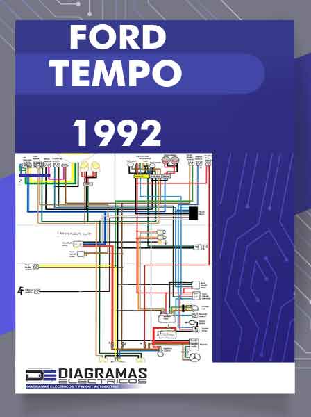 Diagrama Eléctrico Ford Tempo 1992