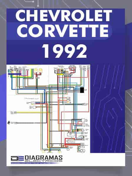 Diagrama Eléctrico Chevrolet Corvette 1992