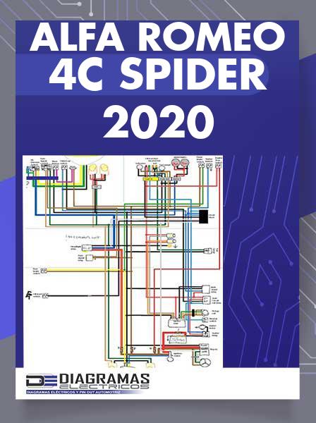 Diagrama Eléctrico Alfa Romeo 4C Spider 2020