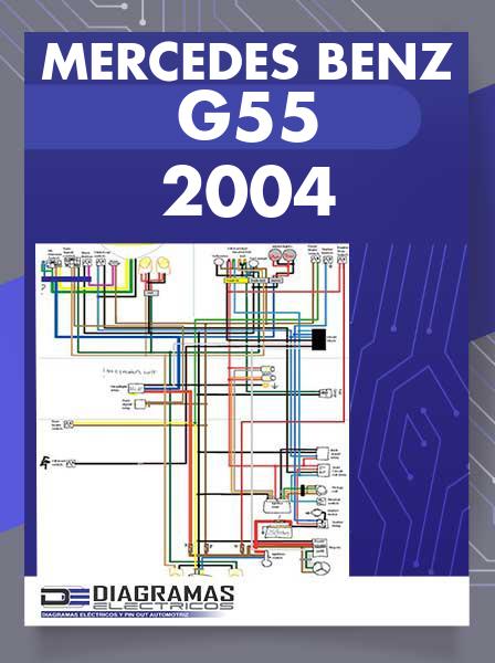 Diagrama Eléctrico Mercedes Benz G55 2004