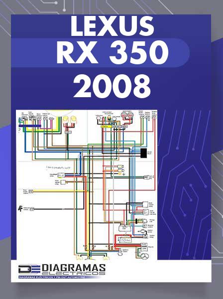 Diagrama Eléctrico Lexus RX 350 2008