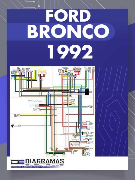 Diagrama Eléctrico Ford Bronco 1992
